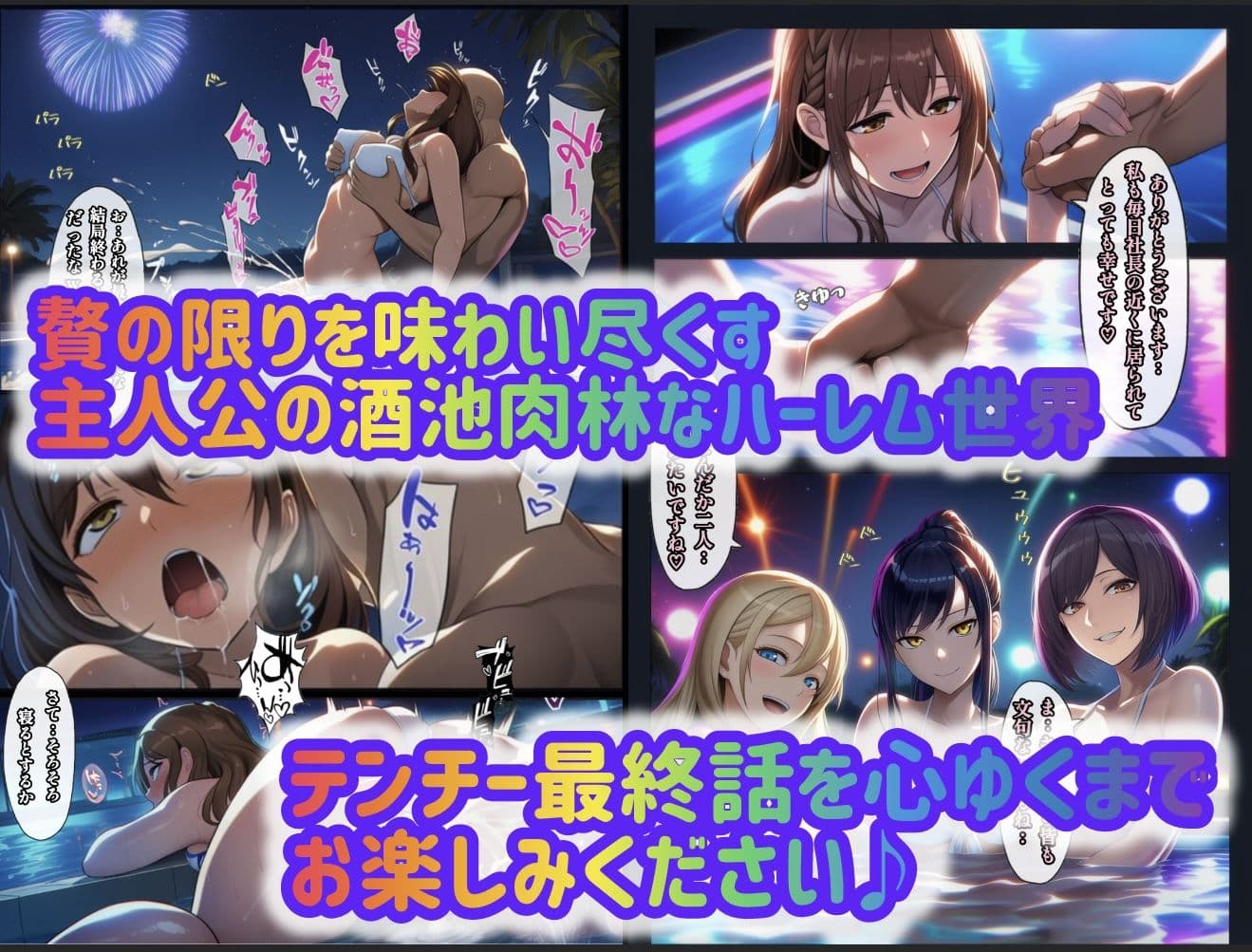 テンプレチート能力で世界を支配した男の後日談Re休暇編 サンプル 10