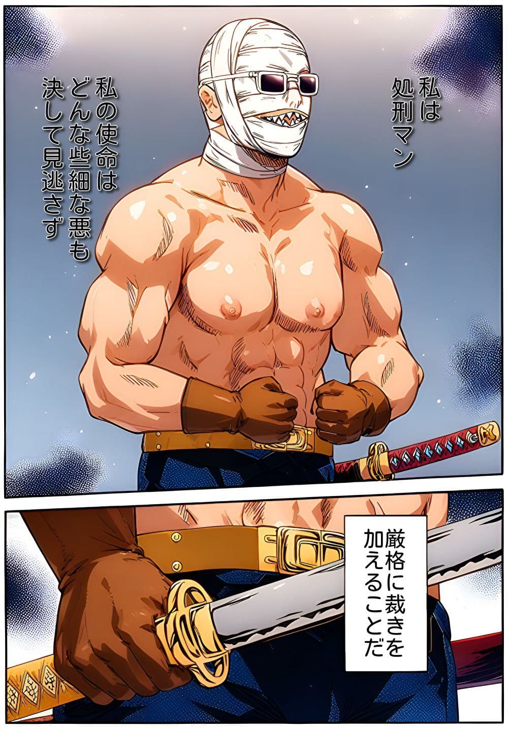 処刑マンのいけにえ（フルカラーバージョン） サンプル 1