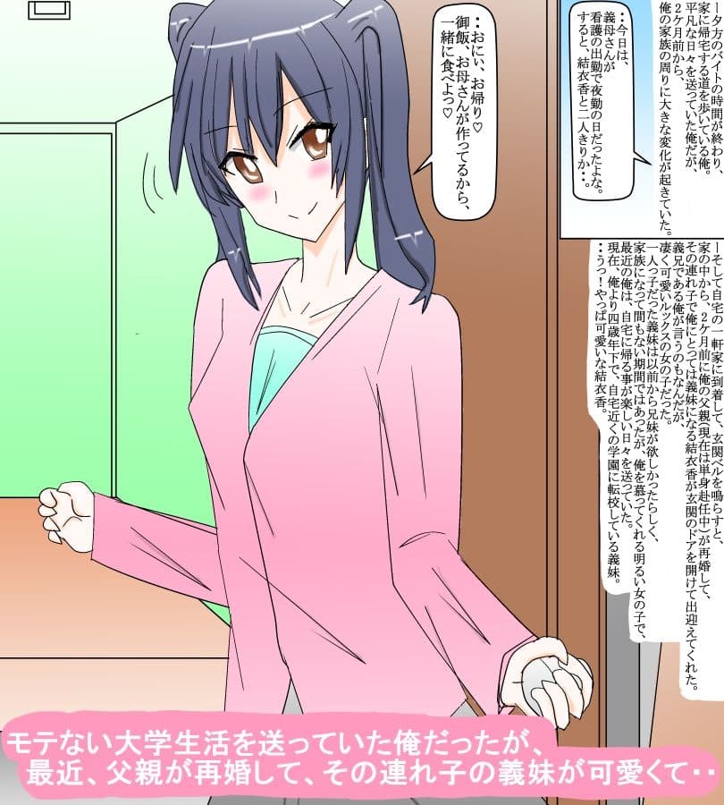 義妹の可愛さが気になる冴えない大学生 サンプル 1