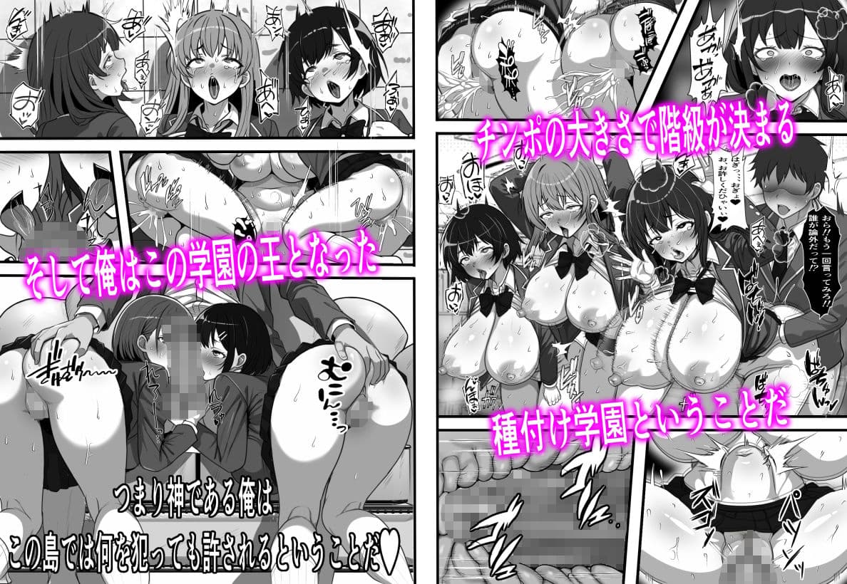 デカチン過ぎて風俗も出禁の俺がチンポの大きさで階級が決まる種付け島に引っ越した結果 サンプル 2