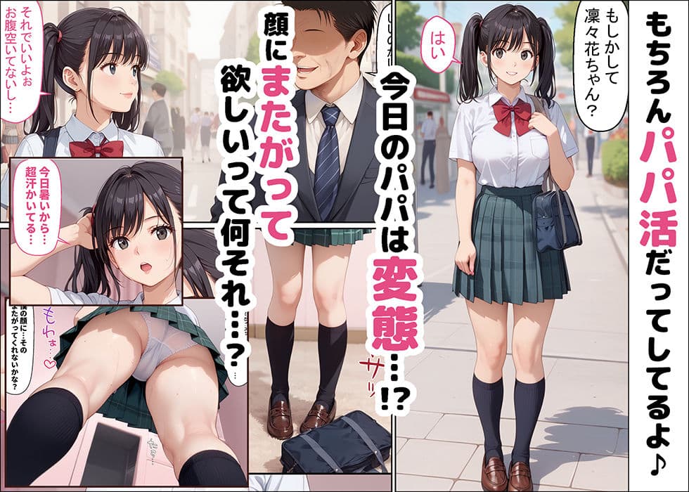 JKって最強だよ。だって身体使えば何でも手に入るもん♪ サンプル 8