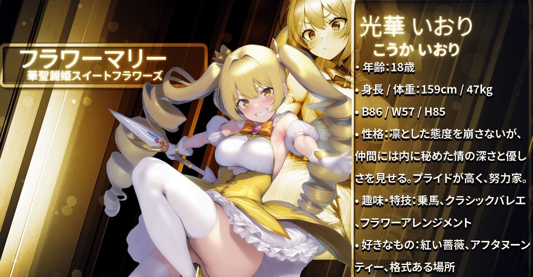 華聖麗姫スイートフラワーズ 3 〜淫涜の二人・淫欲にまみれた堕ちゆく麗姫〜 サンプル 1