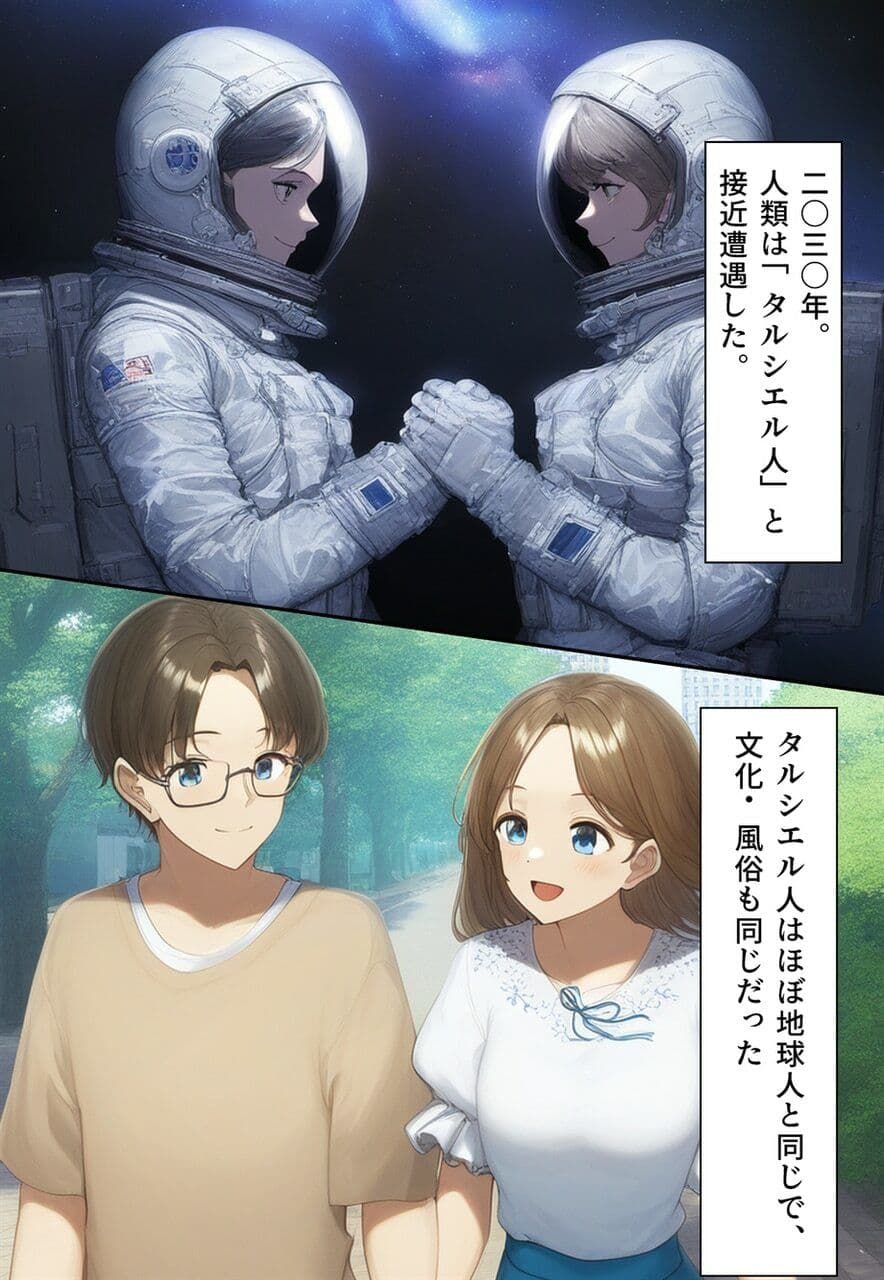 夫婦逆転種族  〜「異性コミュニケーション」その後〜 サンプル 1