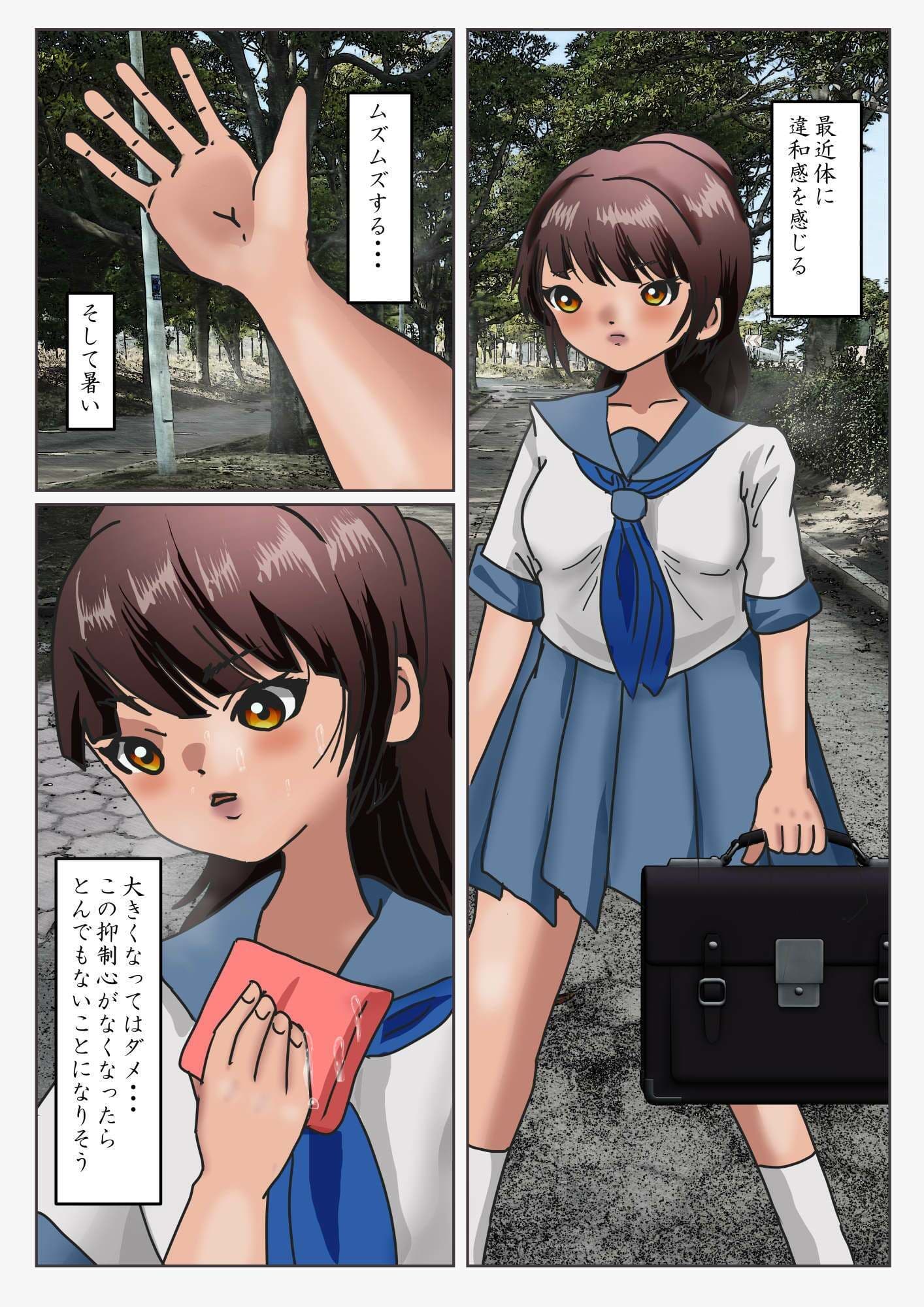 巨大化美少女vs巨大ロボット 空想が現実になる破廉恥バトル サンプル 1