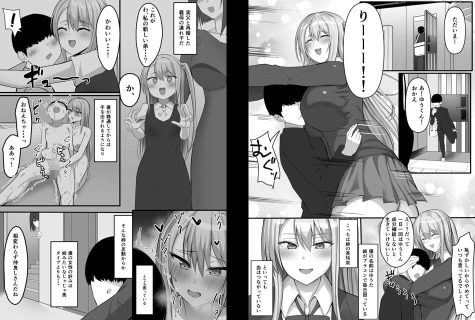 一緒にセックスして育ったブラコン姉にナイショで姉友とセフレになりました サンプル 1