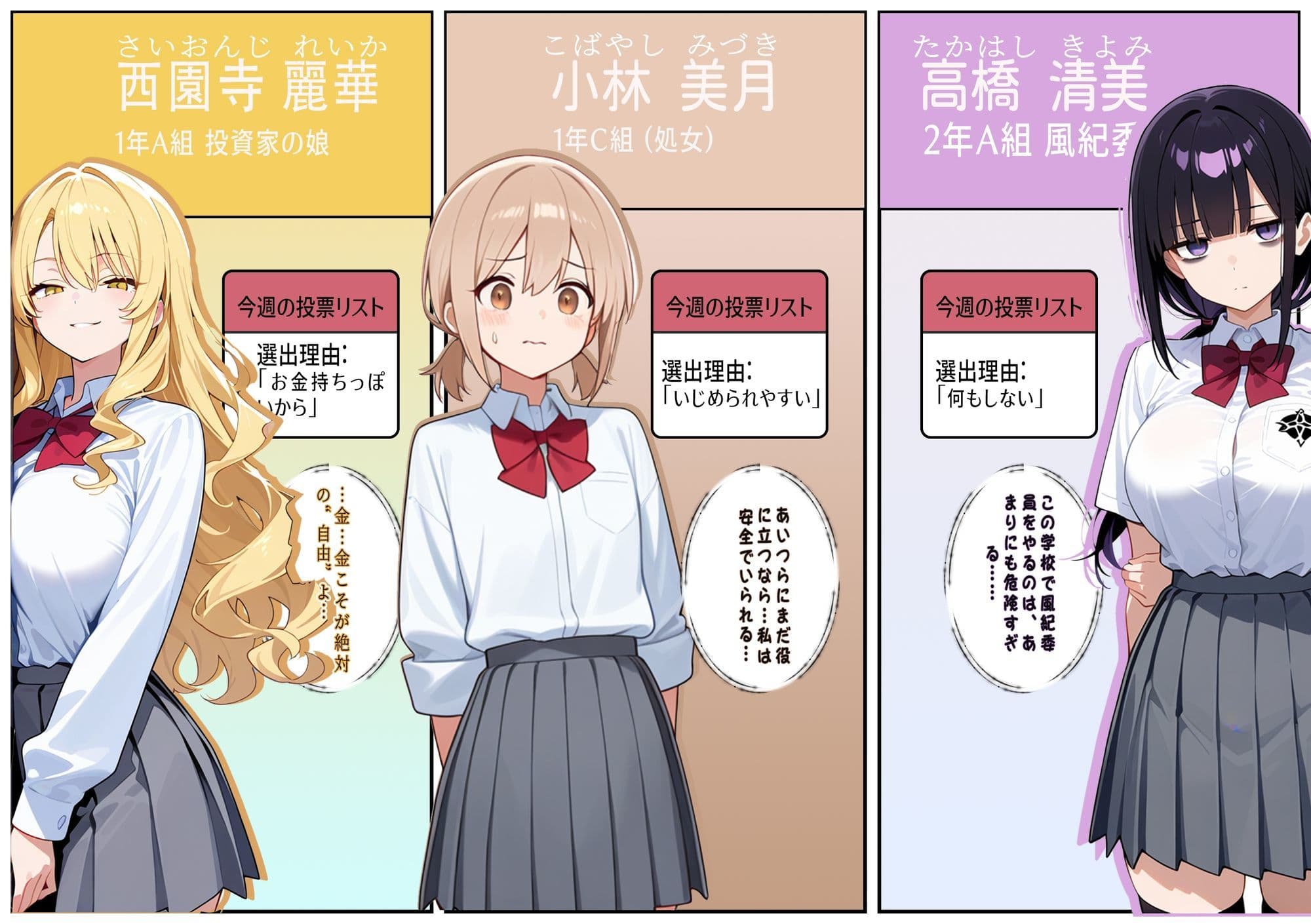 週刊・使用対象発表 サンプル 3