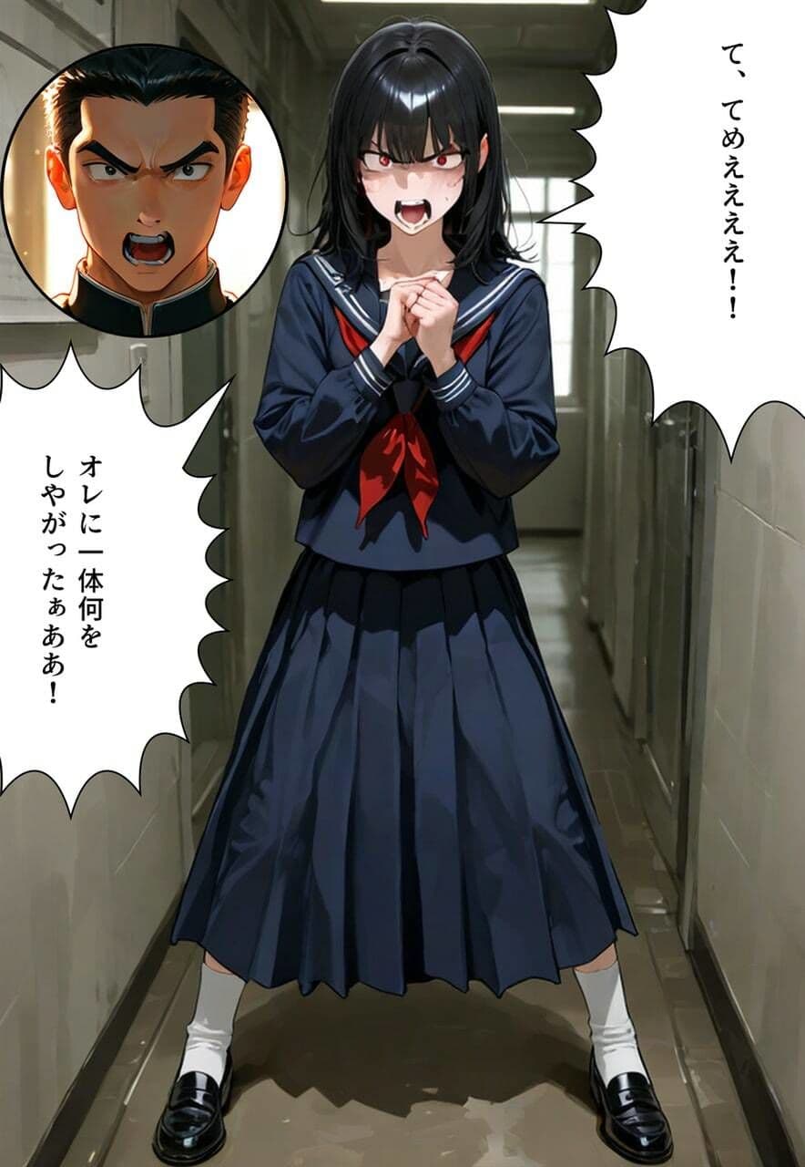 全校女体化★スクールジャッジ〜謎の美少女の裁きはセーラー服で下される〜 サンプル 4