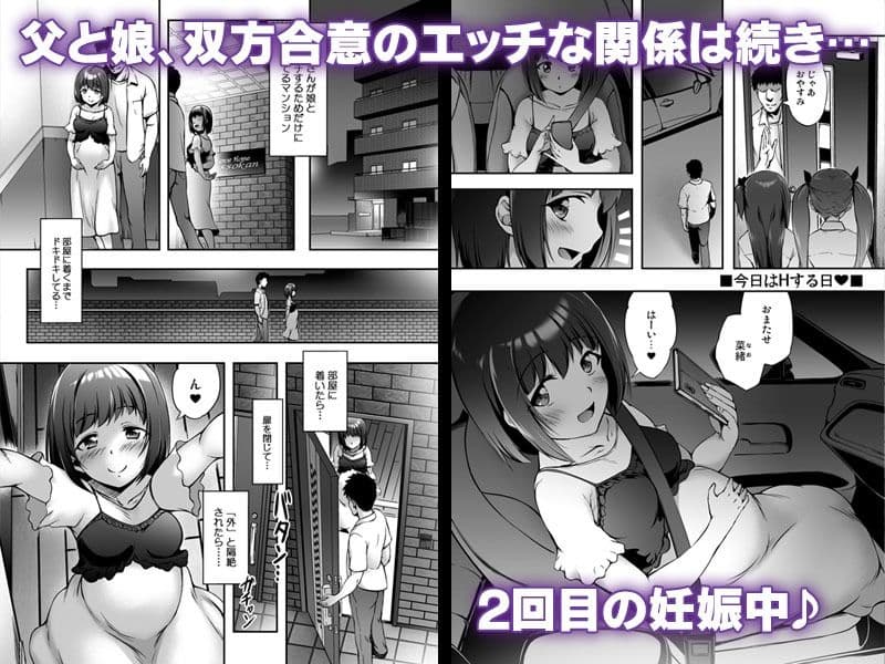 もっと中出し！パパチンJunkie  〜2回目妊娠ボテなでH サンプル 1