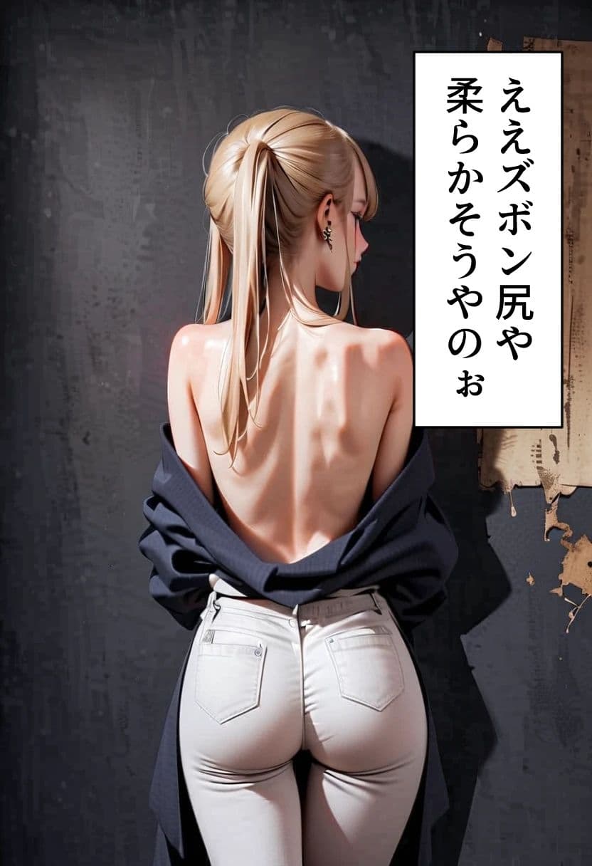 足刈がイク！  ズボン尻編 サンプル 2