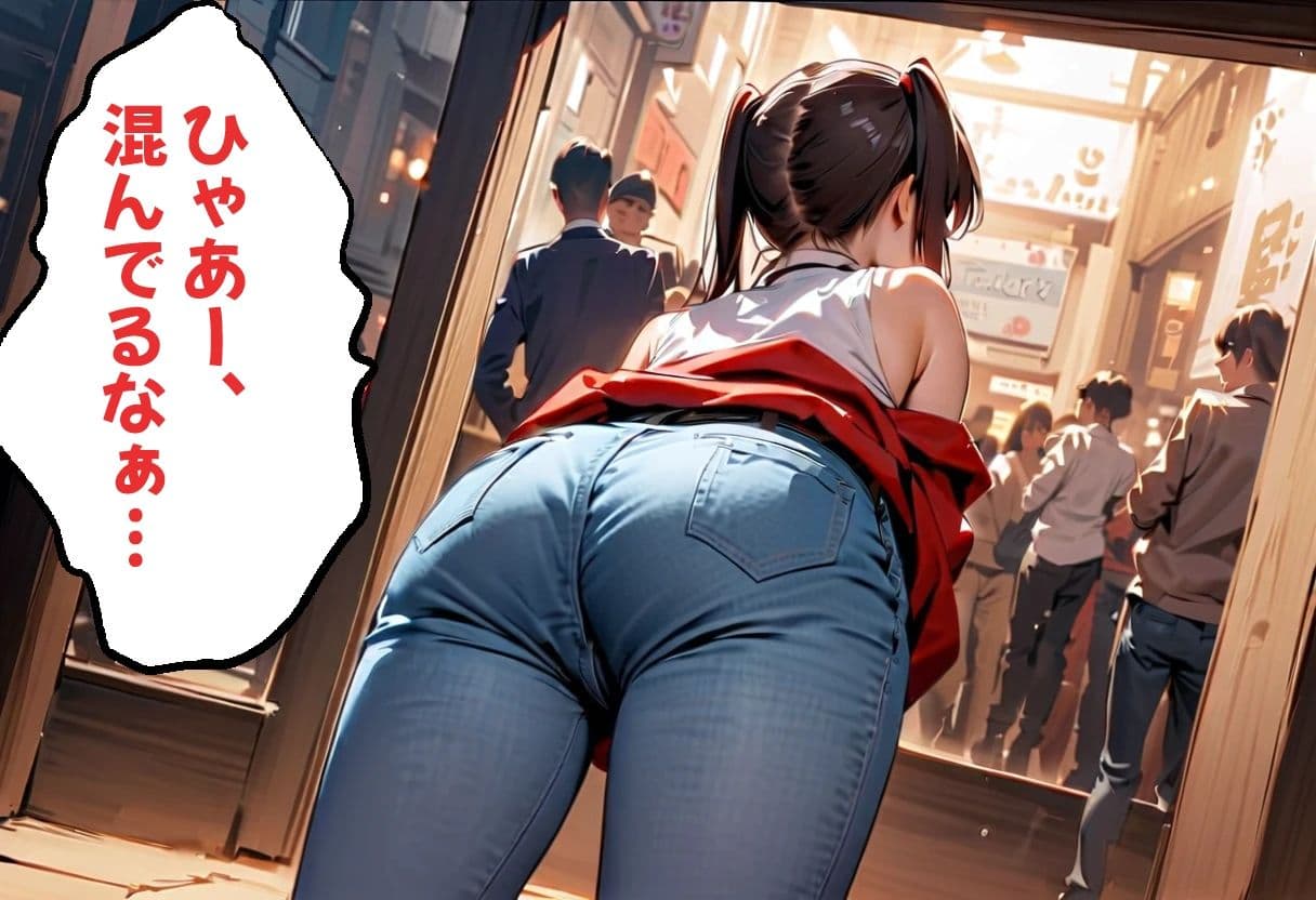 足パパがイク! ズボン尻編 サンプル 8