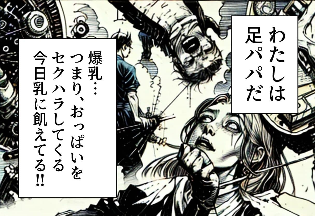 足パパがイク！  爆乳編 サンプル 1