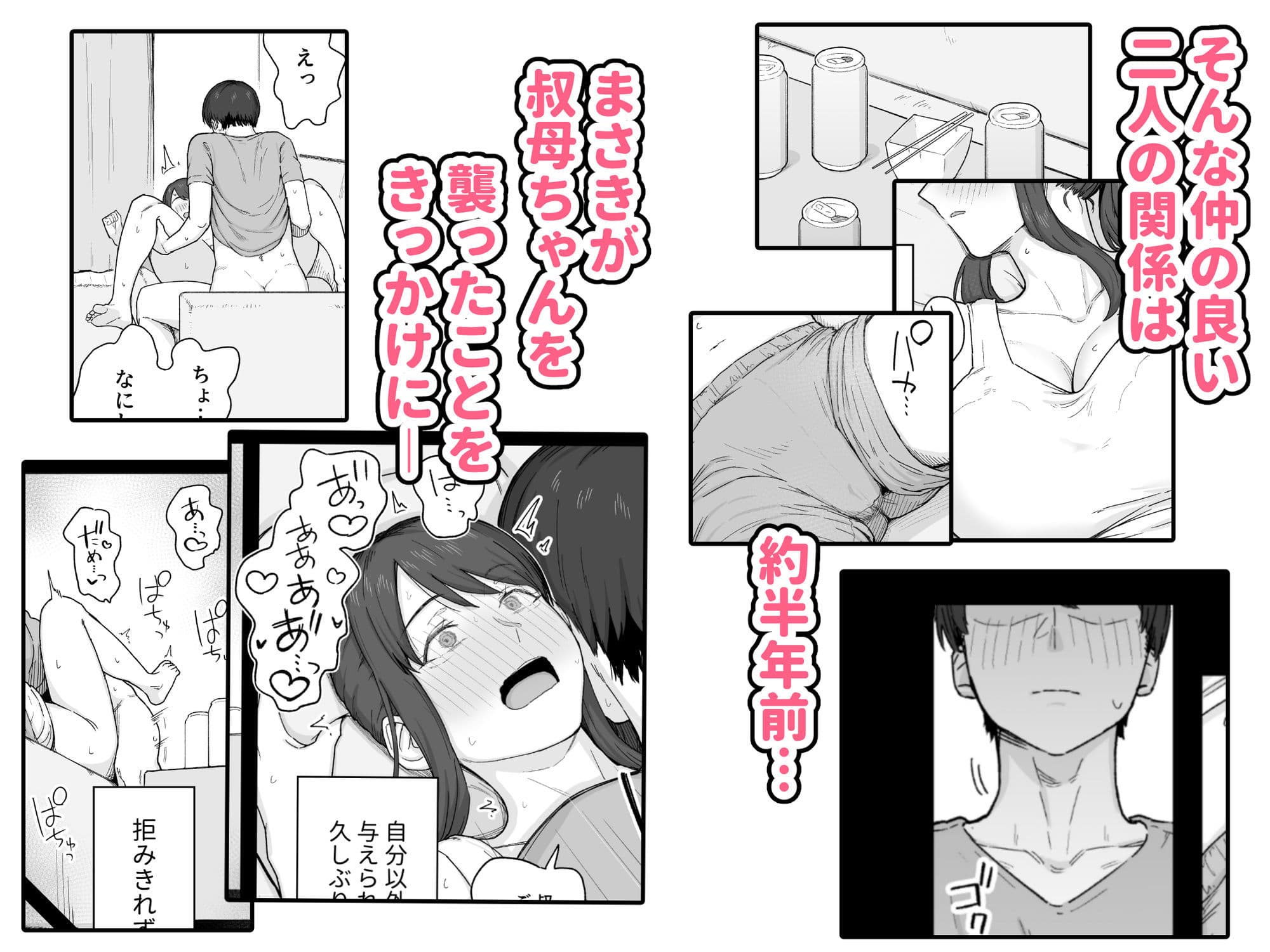 夕飯のあとは叔母ちゃんと… サンプル 3