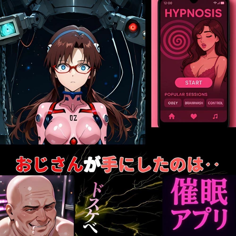 マリ、催●起動‥オジ専アプリに堕ちるまで‥ サンプル 1