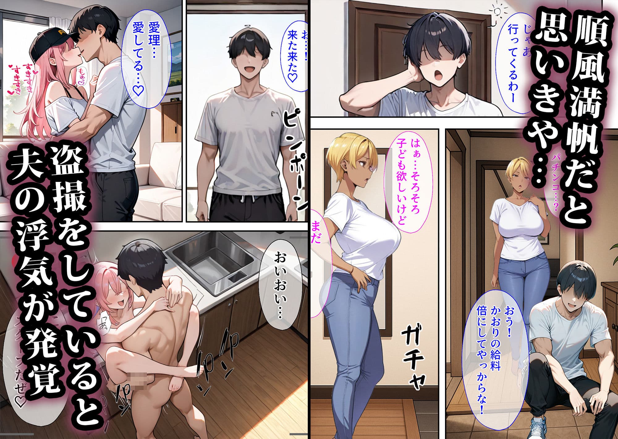 寝取られマンション〜元ヤン人妻編 サンプル 2