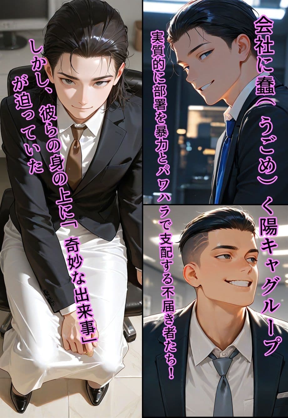 バージン・オフィス  〜職場の男たちが、全員ウェディングドレスの処女になった日〜 サンプル 2