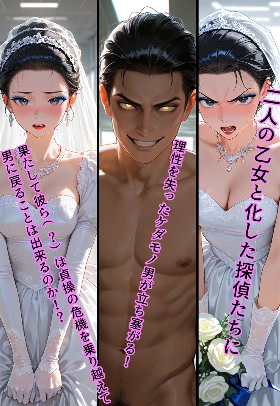 バージン・オフィス  〜職場の男たちが、全員ウェディングドレスの処女になった日〜 サンプル 9