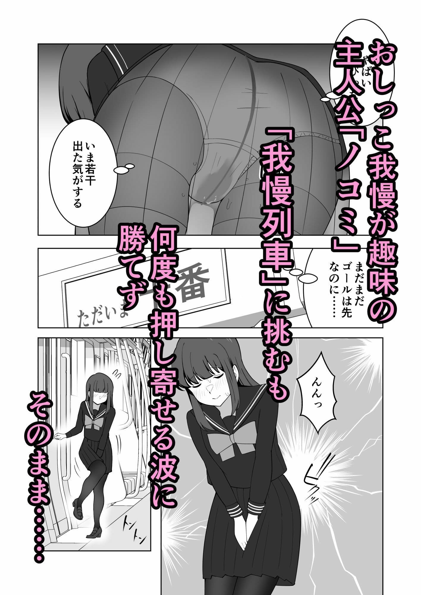 我慢列車に乗ってみた! サンプル 4