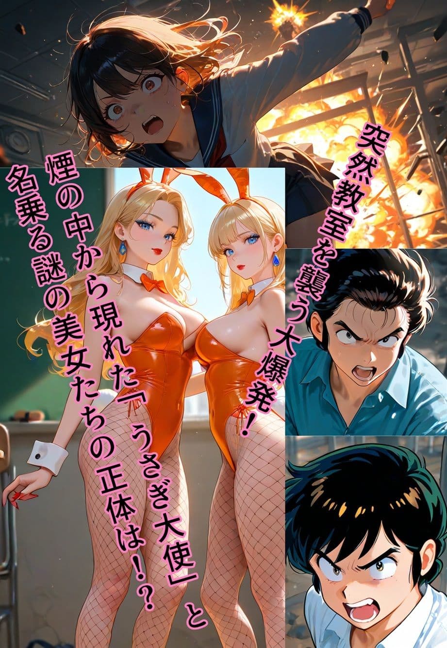 うさぎ大使降臨！？〜バニー（♂）1000年契約で大パニック！〜 サンプル 1