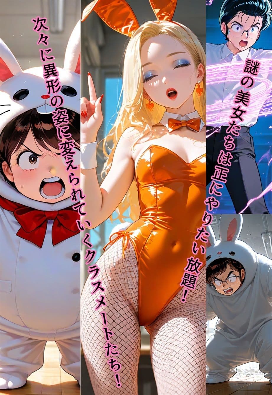 うさぎ大使降臨！？〜バニー（♂）1000年契約で大パニック！〜 サンプル 2