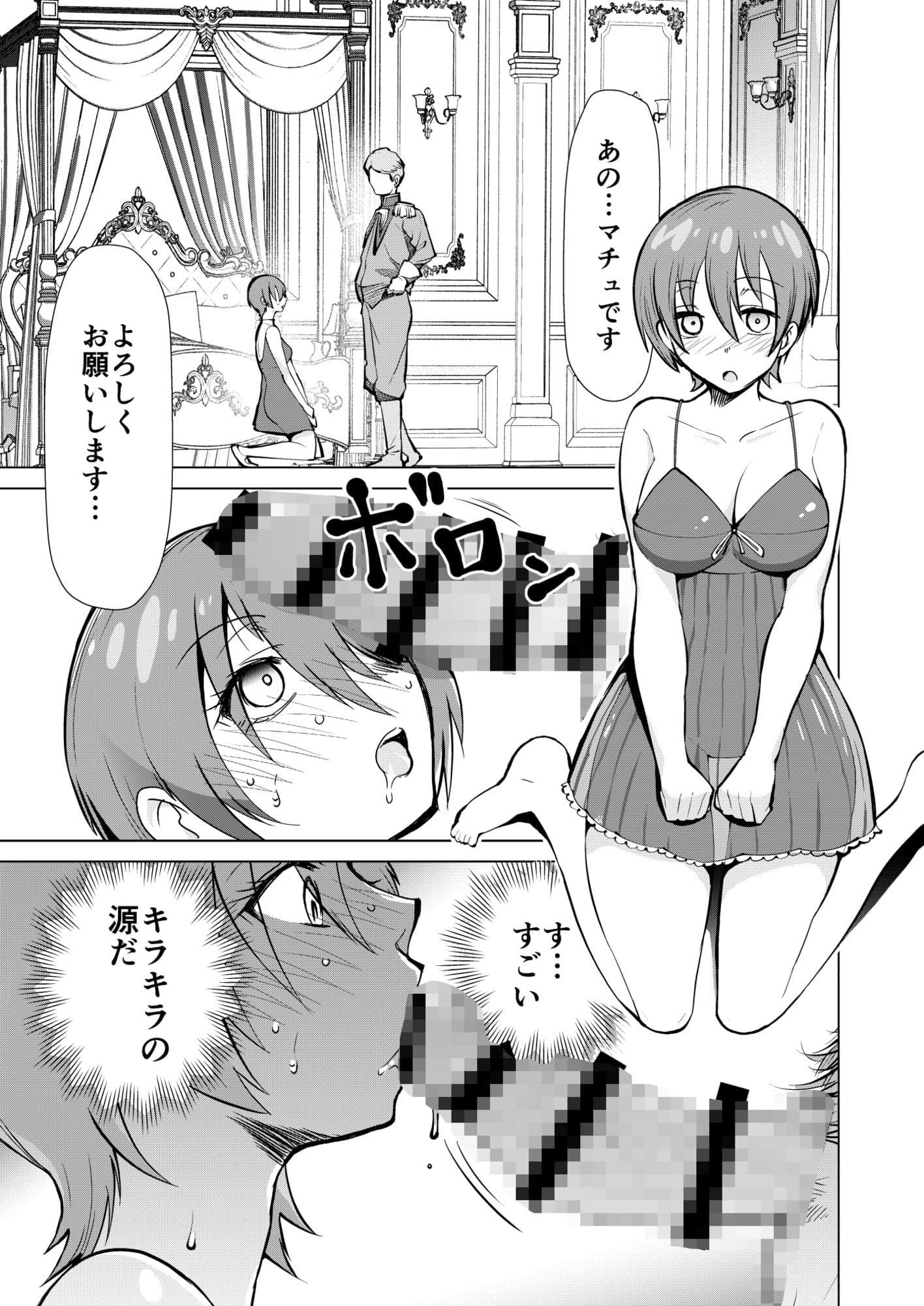 カバスの館でマチュがキラキラ（）するジーク〇クス同人誌 サンプル 2