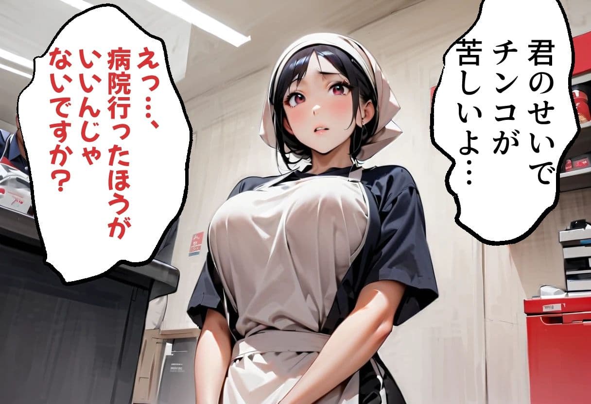 足パパがイク！  人妻スーパーマーケット編 サンプル 4