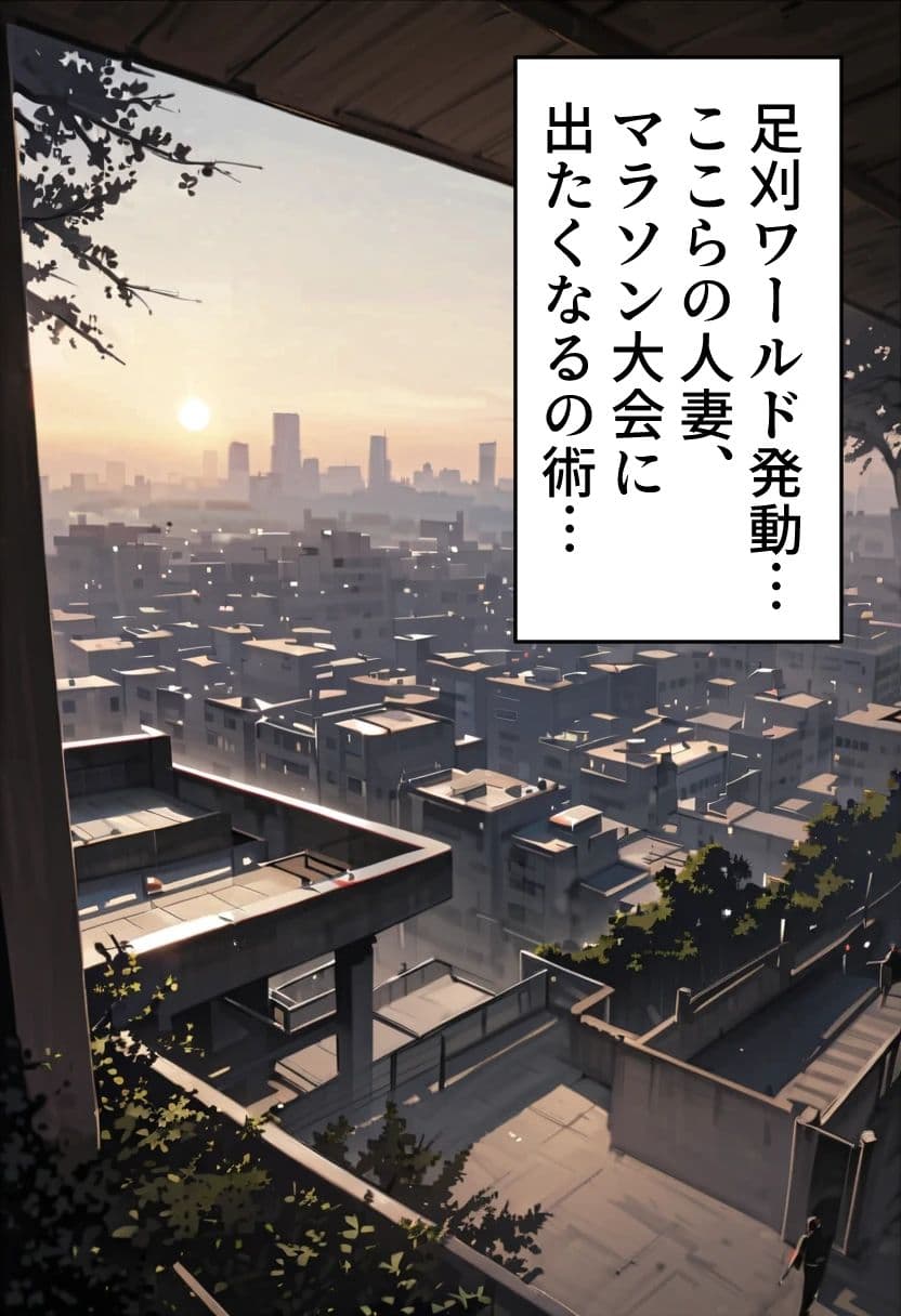 足刈がイク！  人妻マラソン大会編 サンプル 2
