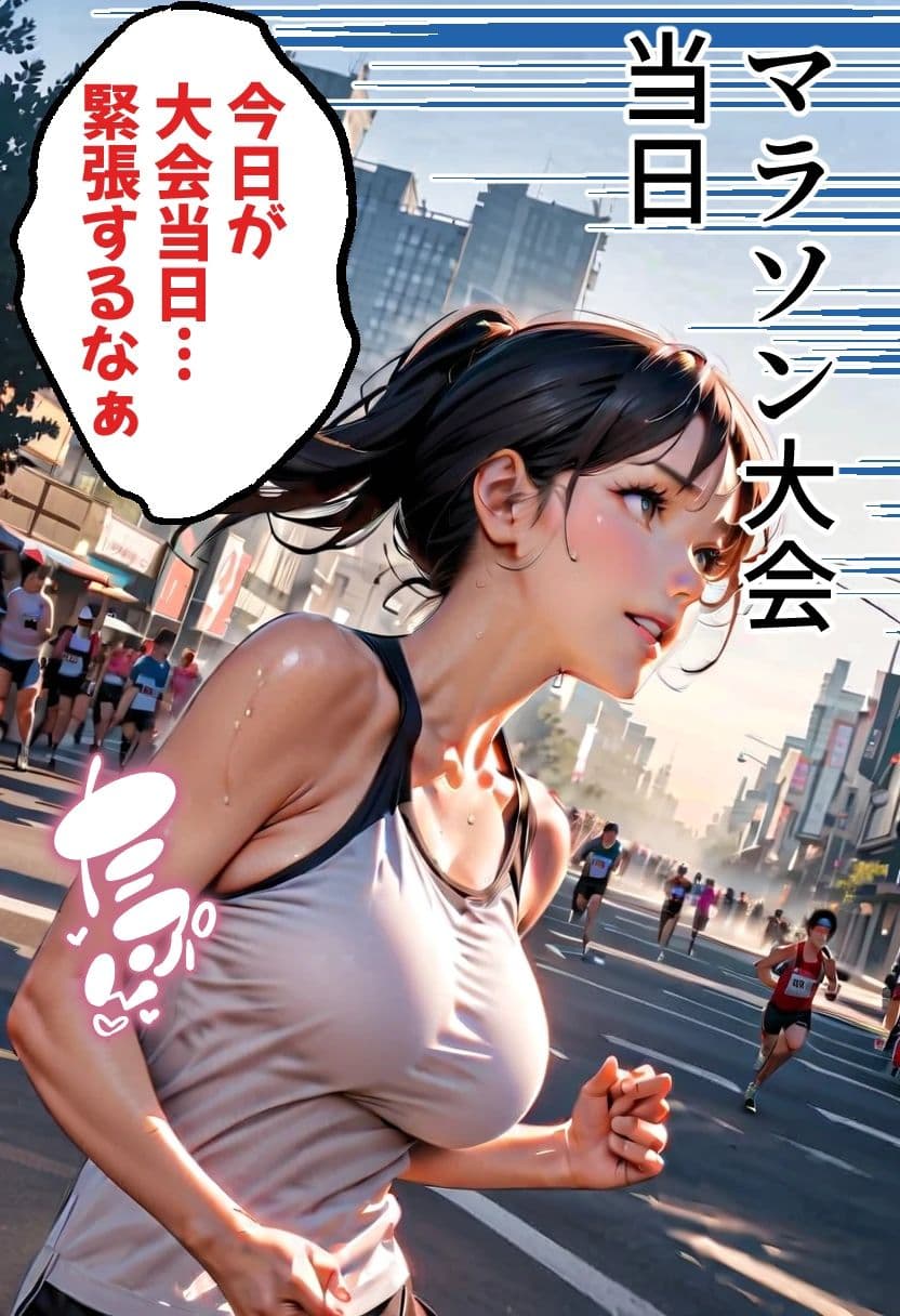足刈がイク！  人妻マラソン大会編 サンプル 3