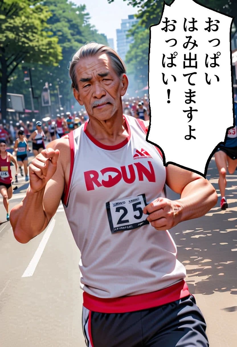 足刈がイク！  人妻マラソン大会編 サンプル 7