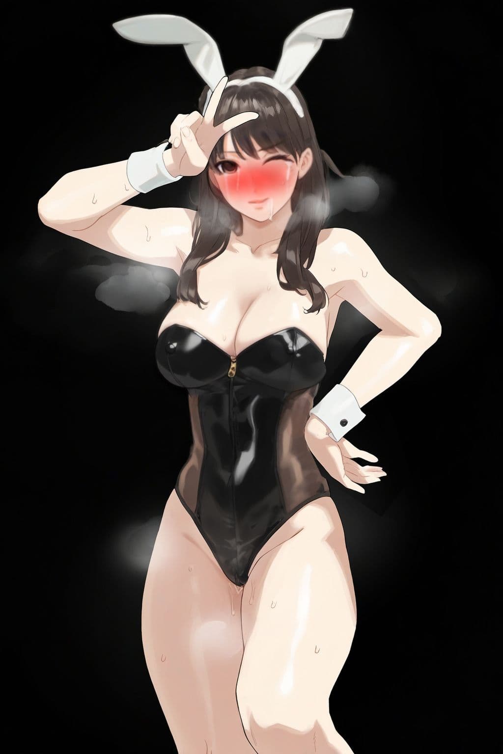 【前後編セット】『バニーガール美少女の催●寸止め地獄ショーを堪能できる地下クラブ』 サンプル 4