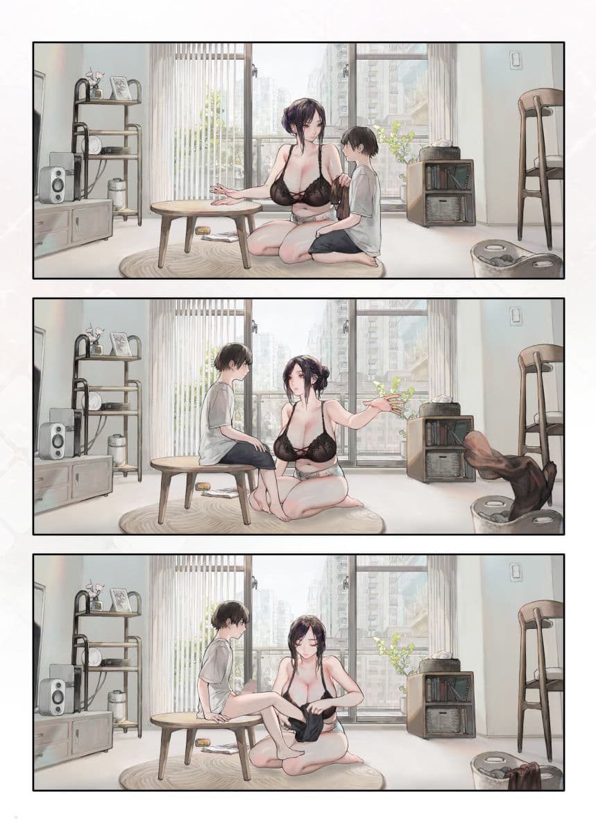 ご近所の奥さん休みの日は家で暇そう サンプル 3