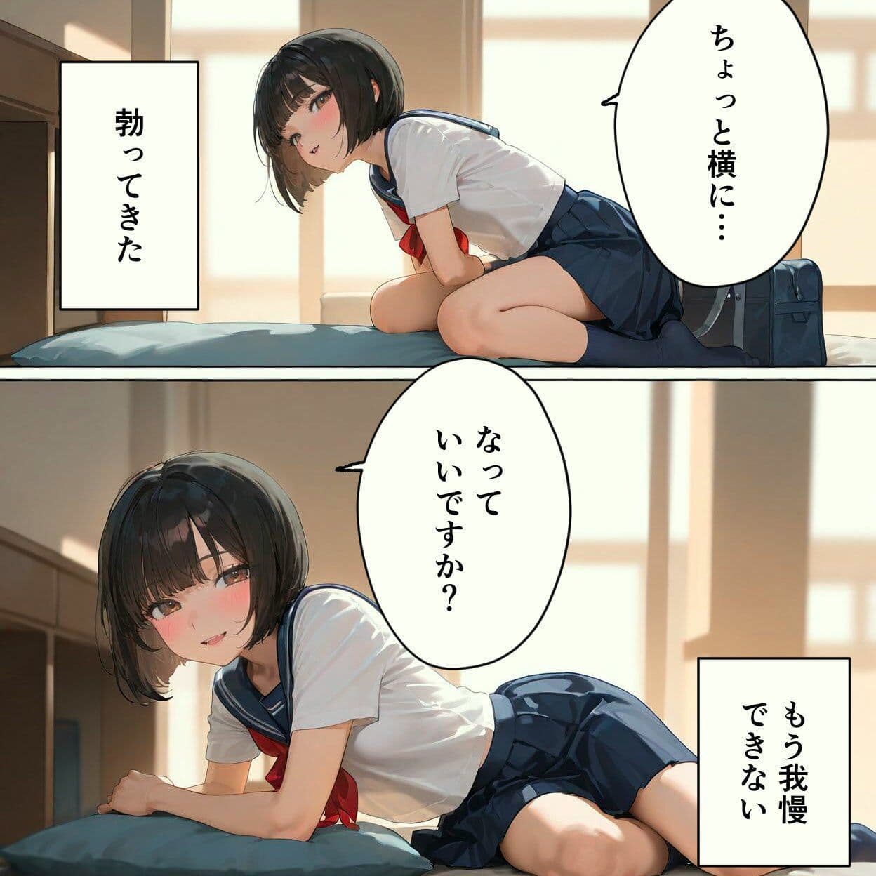 【実話】彼女を俺の性癖に染める過程〜後輩JKがいいなりになるまで〜【第一章】 サンプル 5