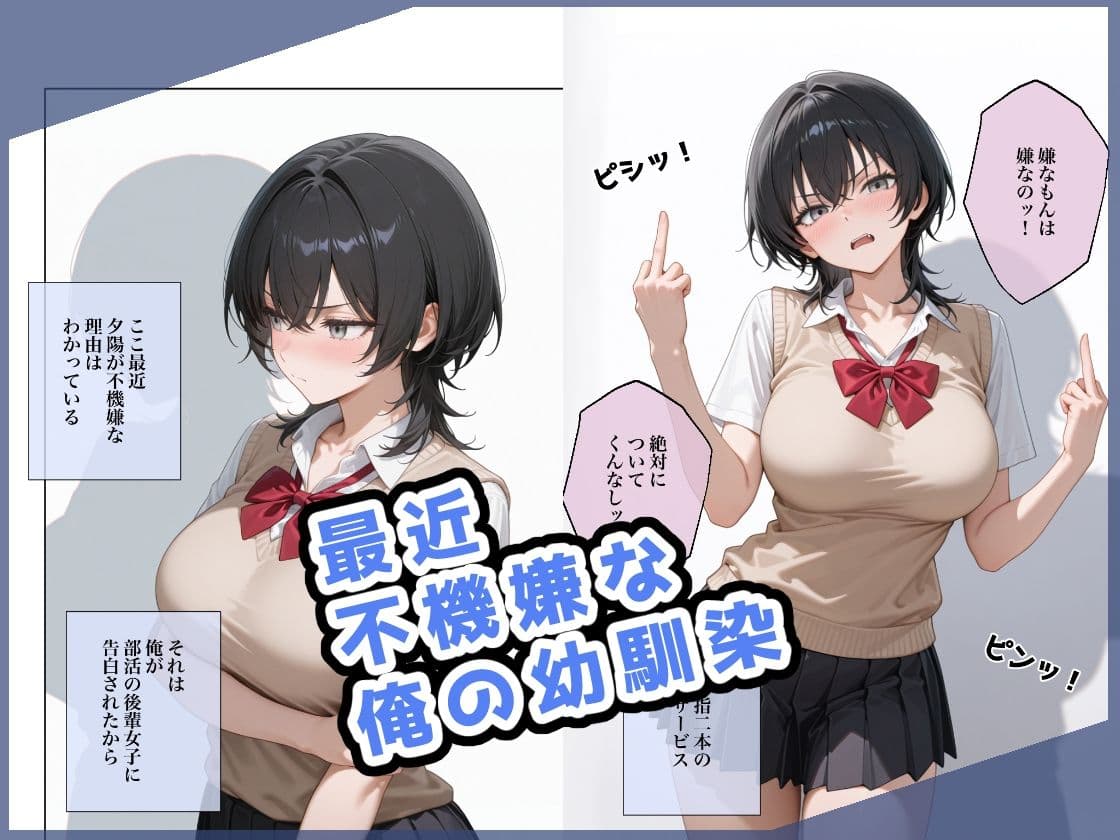 イライラ系幼馴染はなんだかんだで俺の言いなり サンプル 1