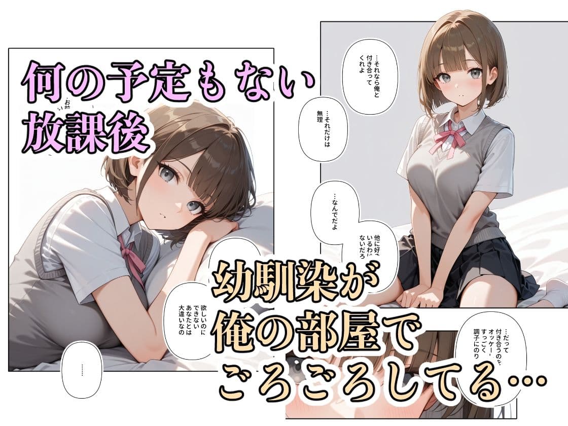 放課後ひまつぶしSEX 2 サンプル 1