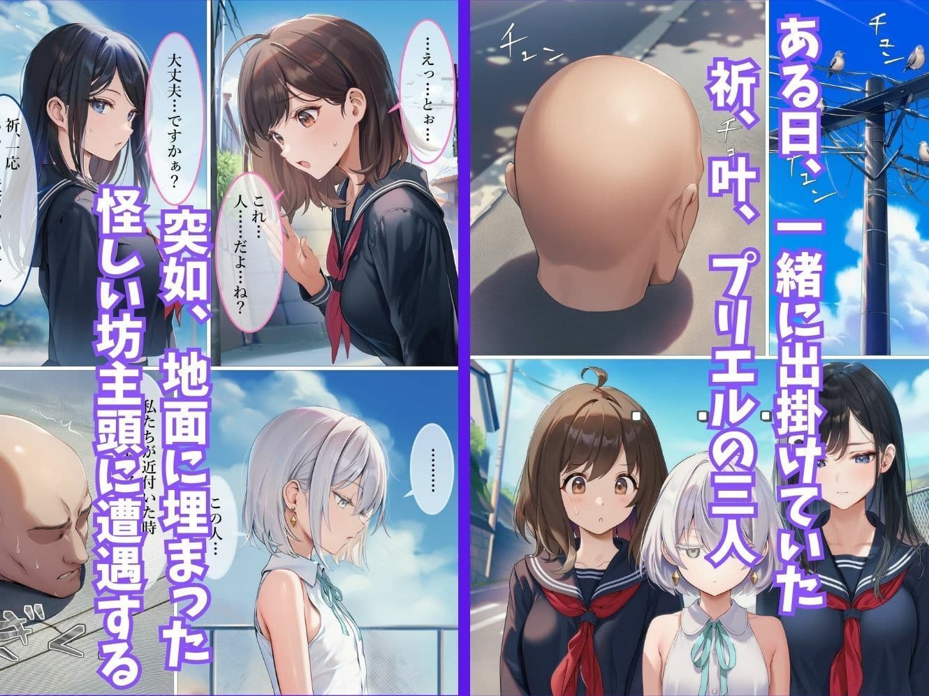 魔法少女WISHES 番外編 変態足フェチ兄弟現る！ サンプル 1