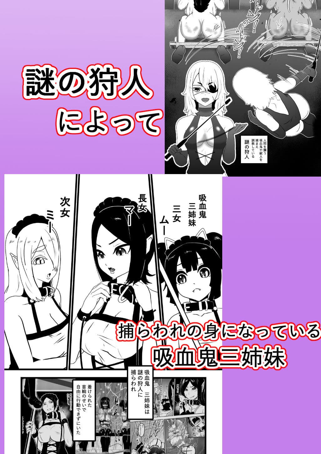 ヴァンパレイド9 〜吸血鬼 三姉妹 脱走編〜 サンプル 2