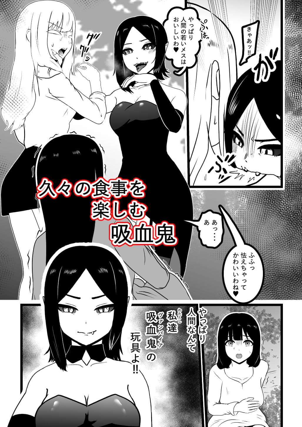 ヴァンパレイド9 〜吸血鬼 三姉妹 脱走編〜 サンプル 5