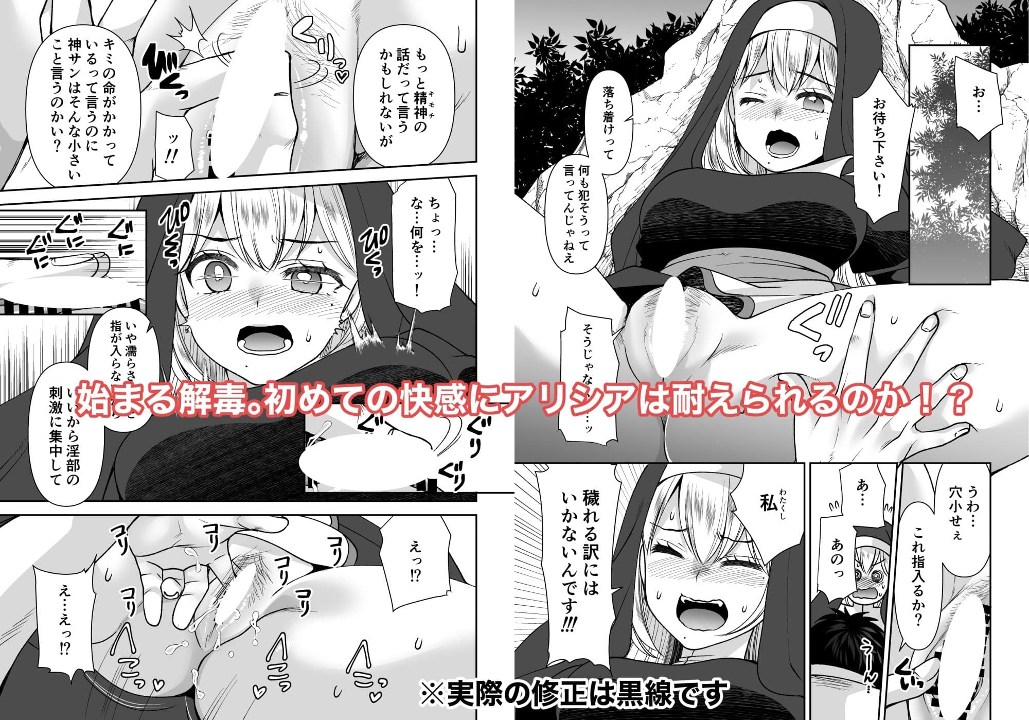 ド真面目聖女解毒のために×××しないといけませんが穢れる訳にはいきませんッ サンプル 4