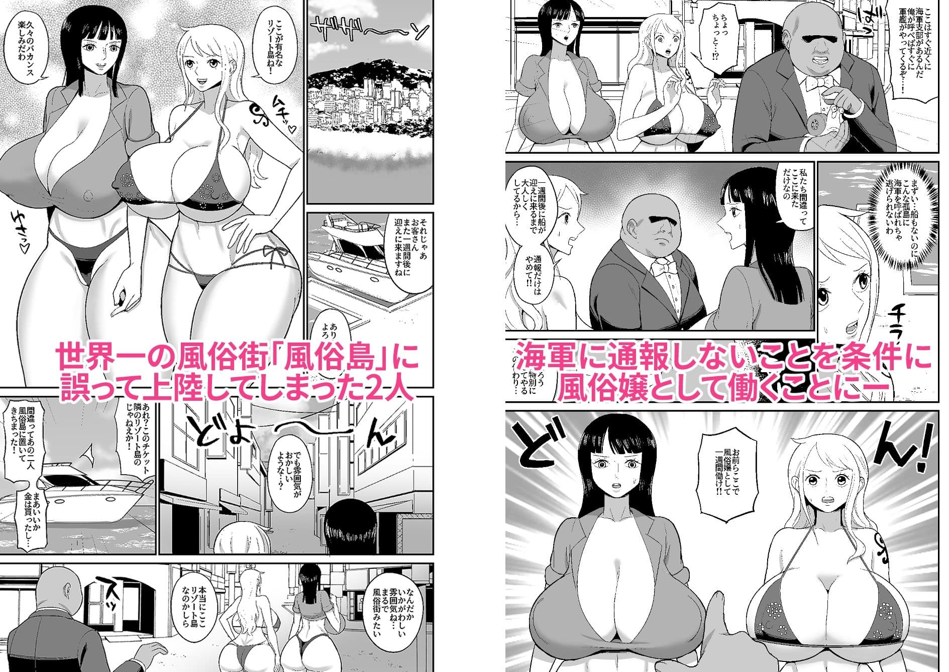 一億ベリー稼ぐまで出られない風俗島 サンプル 1