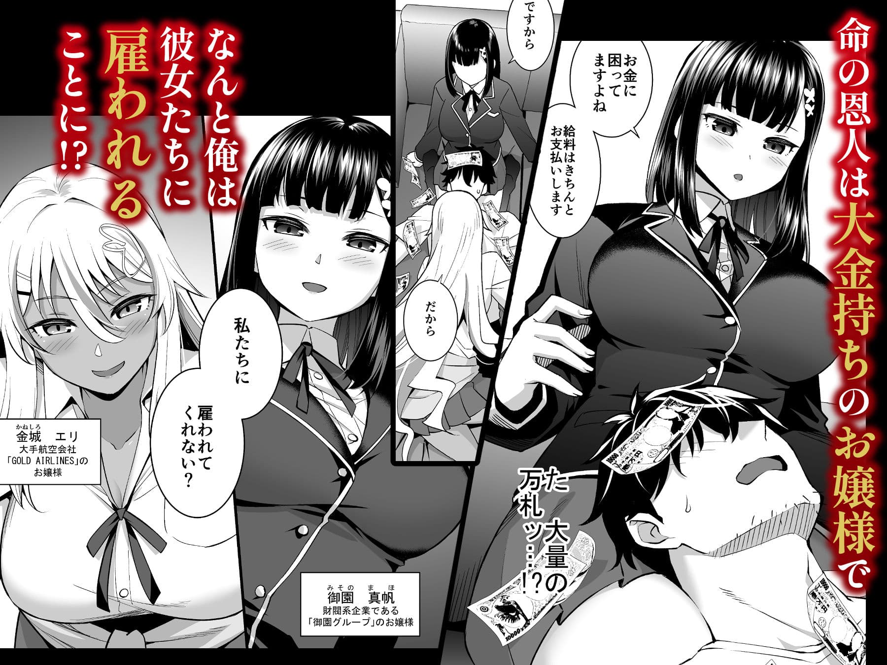 ビッチお嬢様の雇われペット〜無職の俺がセフレ契約する話〜 サンプル 3