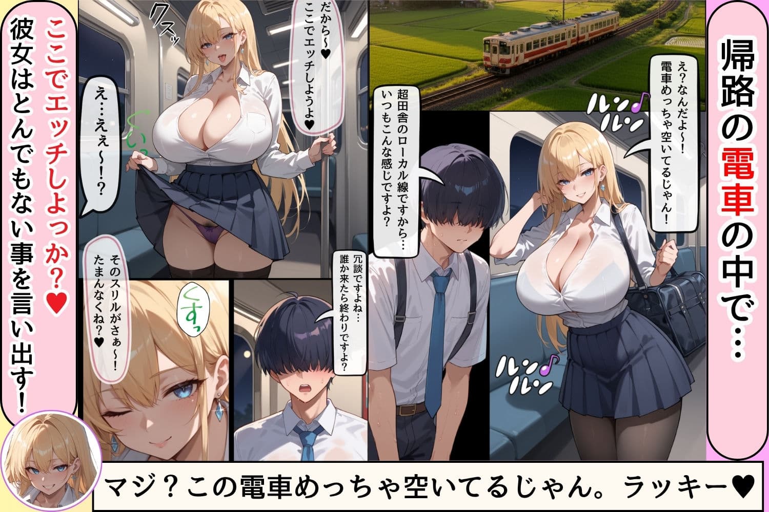 女子校生彼氏持ちのビッチ達がボクのチ○コで遊んだ結果 もう僕以外では満足出来なくなった件 サード サンプル 7