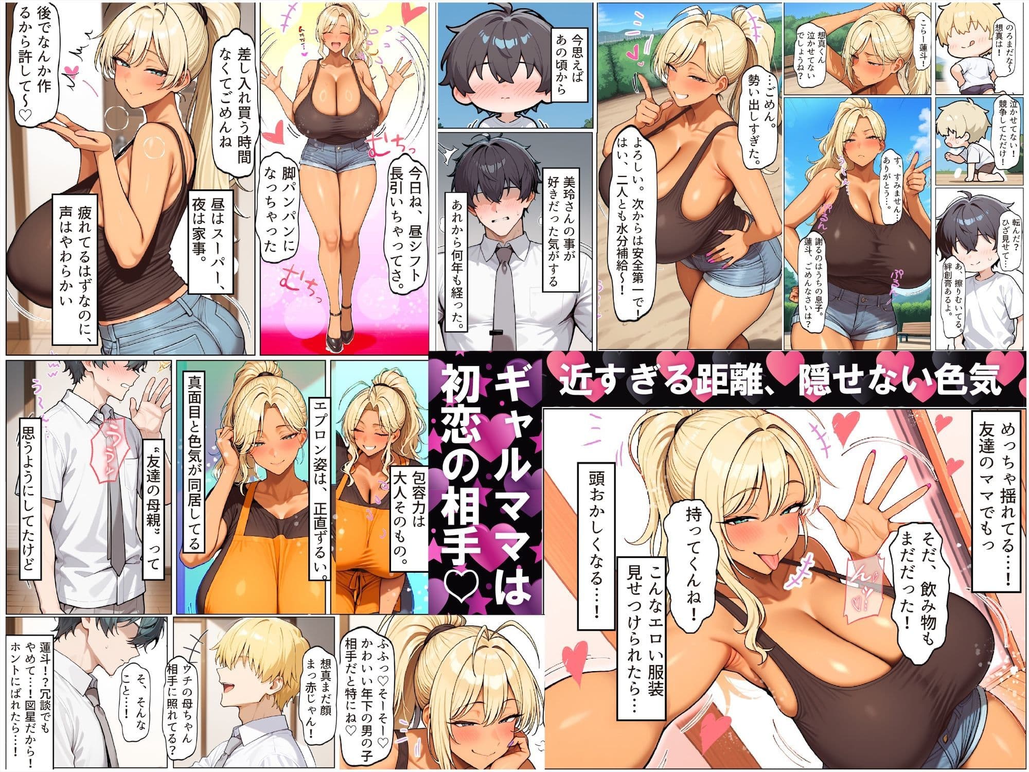 友達の爆乳ギャルママと本気の孕ませ交尾するまで〜ずっと好きだった幼馴染の母親に子種をたっぷり流し込み サンプル 2