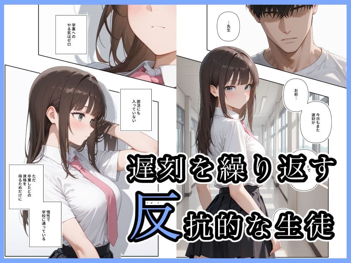 遅刻三回罰SEX サンプル 1