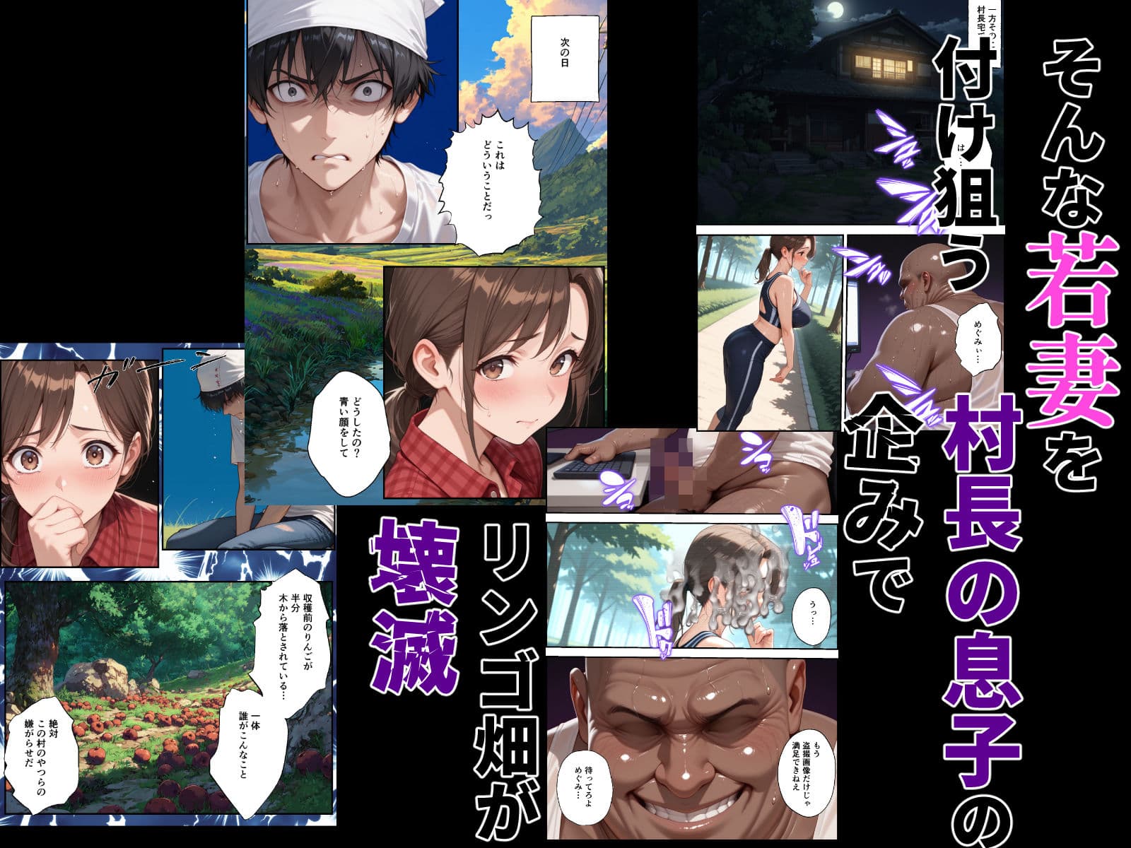 村の権力者に上納された妻 サンプル 2