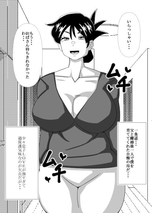 息子の居ぬ間に母・・・ サンプル 1