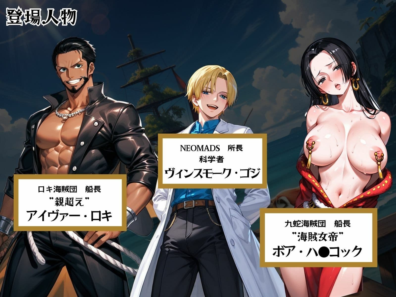巨乳海賊狩り 5 〜奴●生活悲しみの傀儡女帝〜 サンプル 7