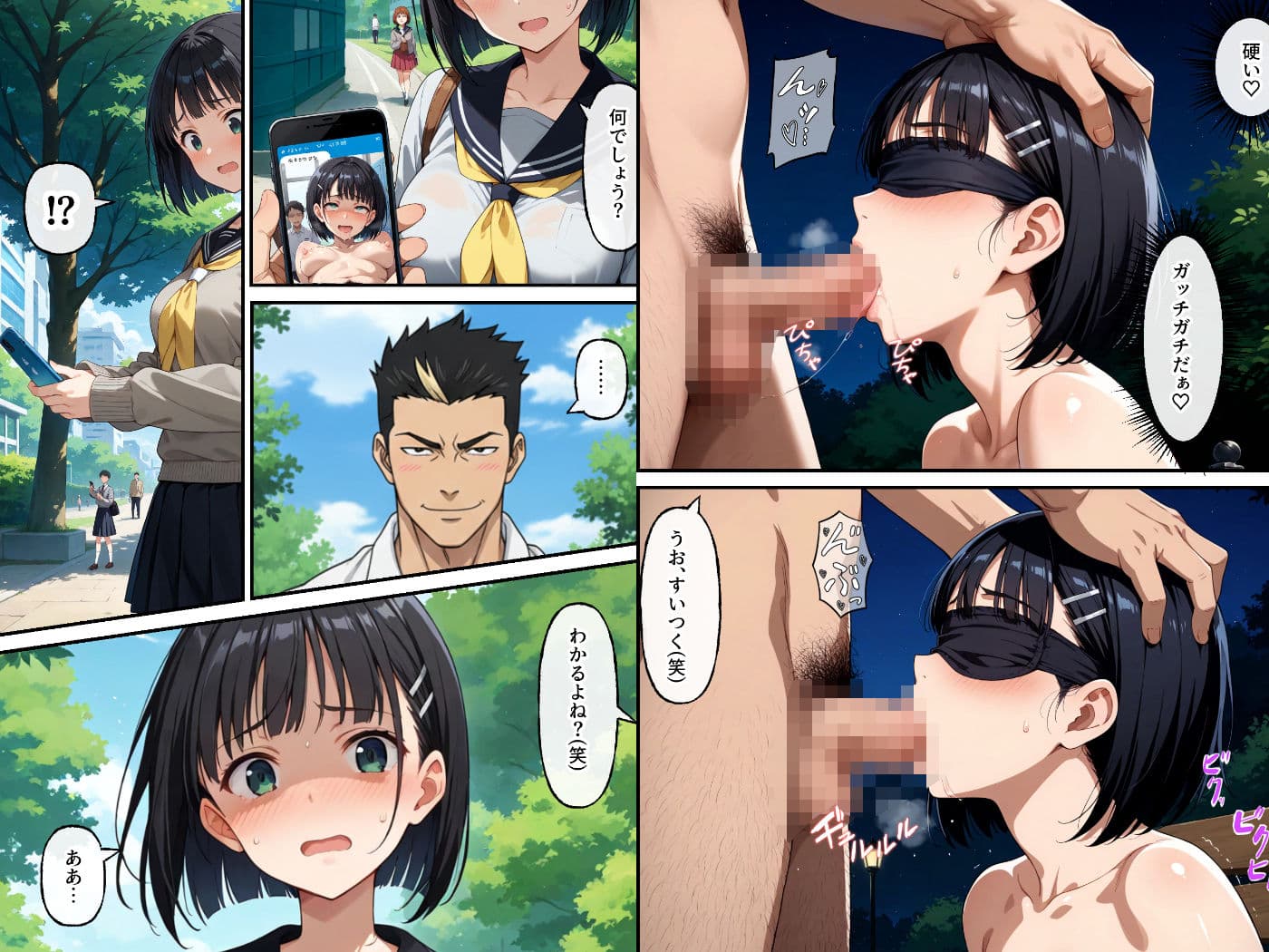 ヤリチン教師の餌食になる発情期ヒロインズ3〜水泳特訓で晒し者にされる〇葉〜 サンプル 8