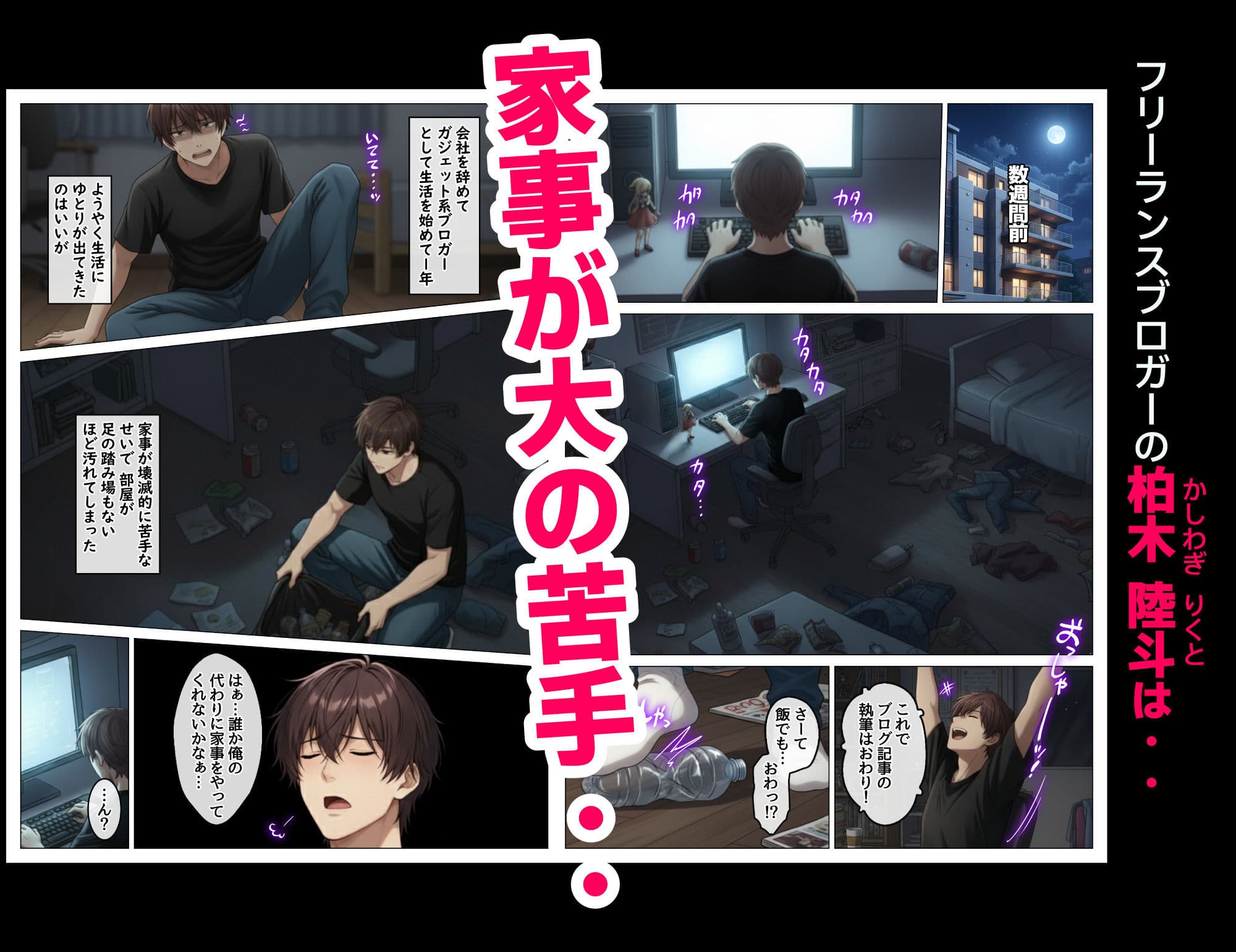 家事代行で出会ったむちむち人妻が俺の理想すぎたのでクズ夫から寝取って幸せにするお話 サンプル 1