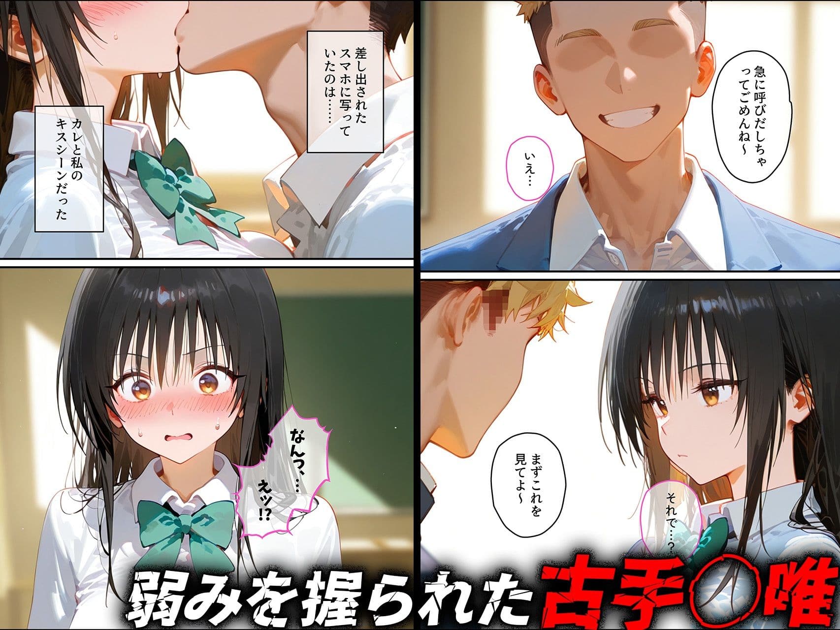 【古手◯唯】俺の大好きな清楚彼女が寝取られ快楽堕ちする話 サンプル 2
