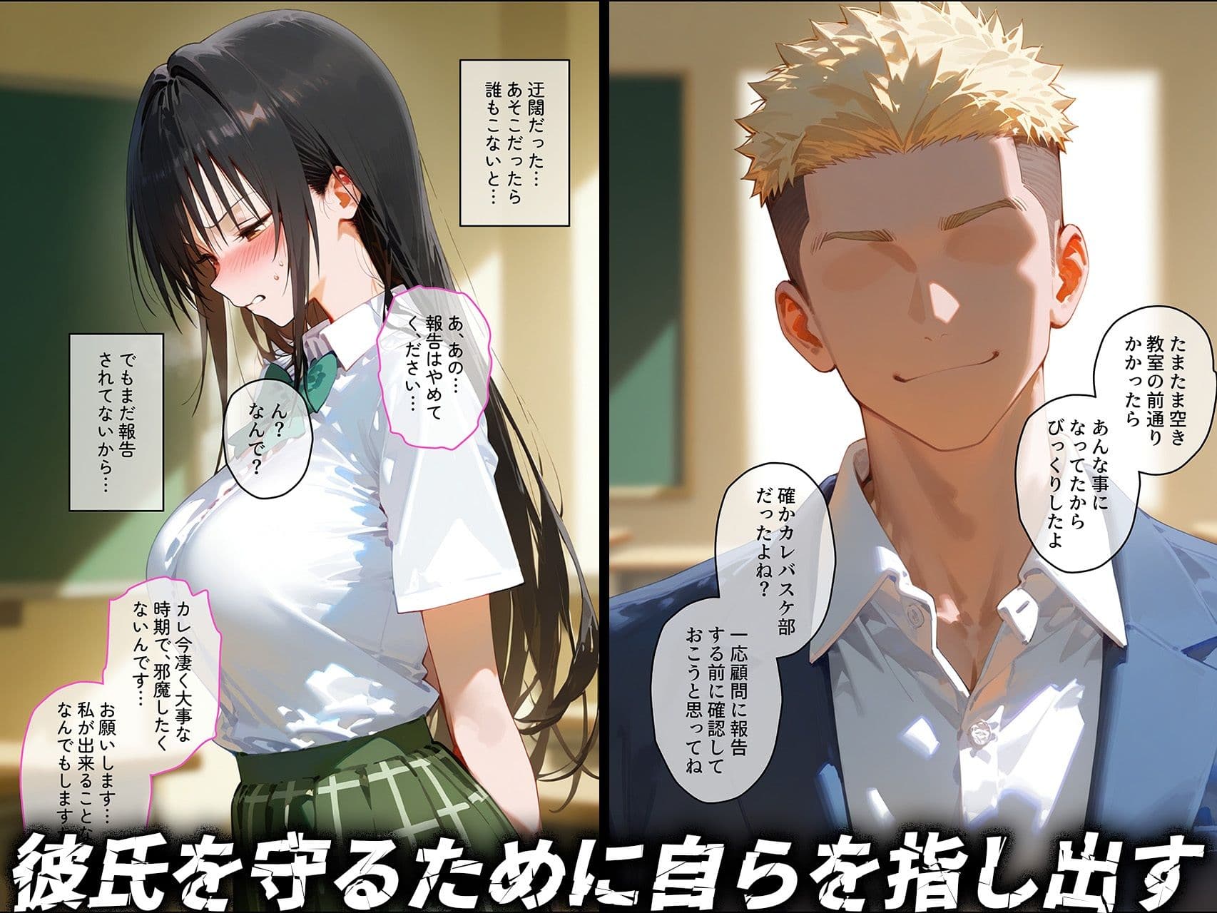 【古手◯唯】俺の大好きな清楚彼女が寝取られ快楽堕ちする話 サンプル 3