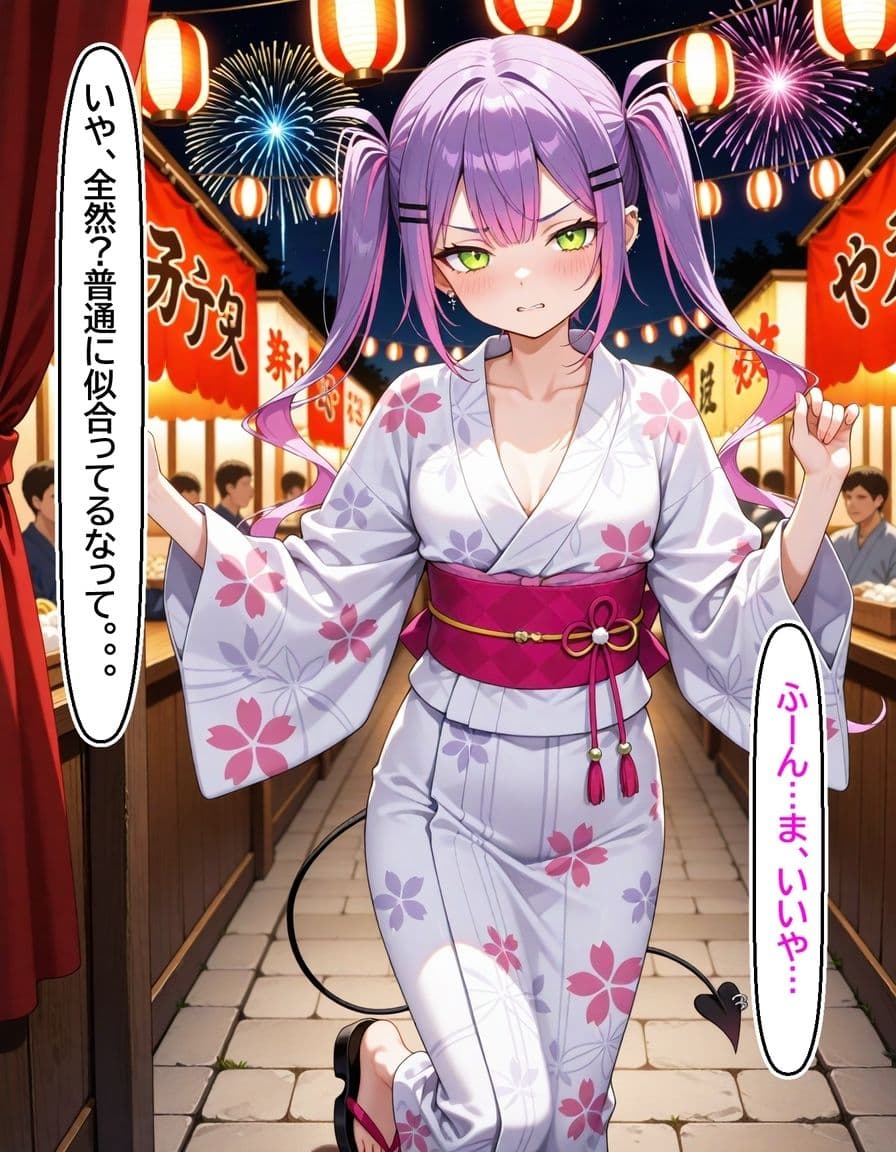 常〇トワ  〜浴衣のまま愛し合った夜〜 サンプル 2